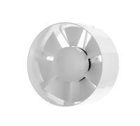 Ø 150mm | 6 inch Round Pipe Fan with a Timer - Bathroom Fan - Duct Fan - Plastic - White