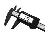 150mm 6'inch Digital Electronic Carbon Fiber Vernier Caliper Gauge Micrometer Measuring Tool for DIY/Jewelry/Woodworking