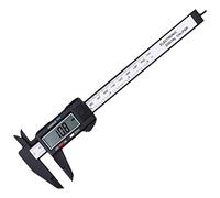 150mm 6inch Plastic Digital Caliper LCD Digital Electronic Ruler Carbon Fiber Vernier Caliper Gauge Micrometer Measuring Tool