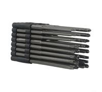 150mm Alloy Steel Screwdriver Bits Set Featuring 32 Unique Pieces for Torx Tamper Proof and Various Screw Types