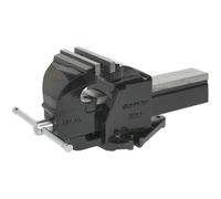 150mm Bench Mountable Mechanics Vice - 205mm Jaw Opening - Fixed Base