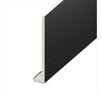 150mm Black Ash Square Fascia Capping Board 5m