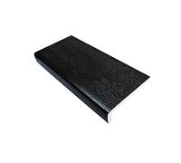 150mm Black Ash UPVC Window Board/Cill Cover 1.25m Long 9mm Thick Plastic Window Sill Capping