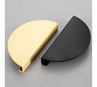 150mm Black/Gold/Silver Large Round Cabinet Handles Brass Wardrobe Knobs Book Wine Cabinet Handle and Knobs America Furniture(Silver)