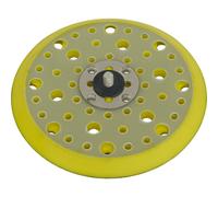 150mm DA Backing Pad for Hook & Loop Discs - 5/16 Inch UNF Thread - Multi-Hole