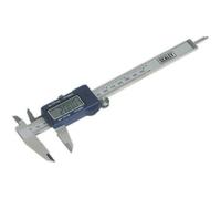 150mm Digital Vernier Calipers - Hardened & Tempered - Large Lcd Display