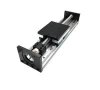 150mm Dual Linear Nema23 Bracket Heavy Duty Ball Screw Slide SFU1605/2005/2010 XYZ Axis Platform 4*HGR15(SFU1605-Stroke 200mm)