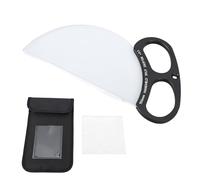 150mm Handheld 1/2 Split Diopter Filter, Split Glass Prism Lens Filter for DSLR, MRC Coated Optical Glass with Soft Light Effect, Cinematic Blur Filter for Video Portrait Still Lif