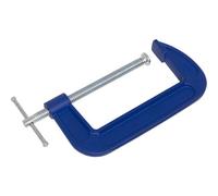150mm Heavy Duty Forged G-Clamp With Swivel Tip - Ideal For Precision Work