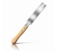 150mm Japanese Pull Saw for Wood, Double Edged Fine Teeth Blade for Precision Wood Working, Compact Fine Tooth Saw Japanese Hand Saw Tool for Detailed Cuts, Craft, Trim, DIY and Woodworking Tool Use