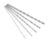 150mm Long Wood Drill Bits,5 PCS HSS Twist Drill Bit Set for Wood Metal Plastic,Auger Bit Kit for Woodwork Aluminum Alloy,High-Speed Steel Wood Drill Bits for Deep Drilling
