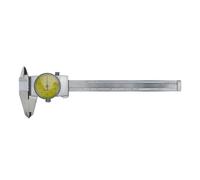 150mm Machine-DRO dial caliper with metric yellow face.