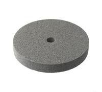 150mm Non-Woven Polishing Wheel for Metal with Silicon Carbide Abrasive, Compatible with Bench Grinder for Stainless Steel Hardware Grinding and Buffing, 7P Medium Density, 18mm ID (320#)