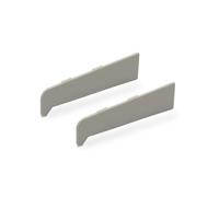150mm Profile 22 Window & Door Sill End Caps (Pair) - Agate Grey