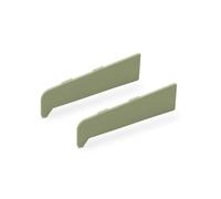 150mm Profile 22 Window & Door Sill End Caps (Pair) - Chartwell Green