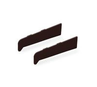 150mm Profile 22 Window & Door Sill End Caps (Pair) - Rosewood