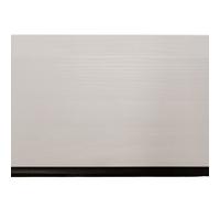 150mm Roomline Chamfered PVCu Skirting Board (5m) - White (Satin)