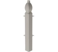 150mm Roomline Ogee 90° External Corner Joint - White (Satin)