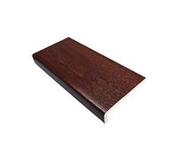 150mm Rosewood UPVC Window Board/Cill Cover 1.25m Long 9mm Thick Plastic Window Sill Capping