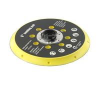 150mm Sander Backing Pad 17 Holes Sanding Disc for Orbital Sander Grinding Pad Replacement Sander Pad Abrasive Tools Plastic