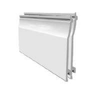 150mm shiplap cladding PVC Plastic Clad Board - White 2 x 2.5m Pack (1, Pack(s) of 2)