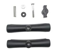 150mm Short Long Double Socket Arm For 1 Inch Ball Bases For Camera Bicycle Motorcycle Phone Holder Camera Rapid Connectors Neck Clip Adapter Buckle Kit Connect Mount Clamp Plate Tripod Head Video