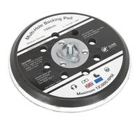 150mm Universal Da Backing Pad For Dust-Free Sanding With 5/16 Inch Unf Or M8 Thread