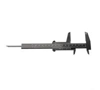 150mm Vernier Calipers for Precise Depth and Height Measurement Essential Tool for Jewelers and Antique Collectors (Black)