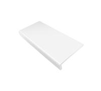150mm White UPVC Window Board/Cill Cover 1.25m Long 9mm Thick Plastic Window Sill Capping