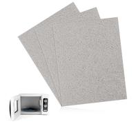 150mm X 120mm 3 PCS Waveguide Cover Mica Plates Sheets, Universal Mica Sheet for Microwave Oven, Free Cutting According to The Required Size for Universal Microwave Oven Repairing Part