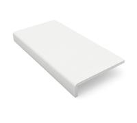 150mm x 3m White uPVC Fascia Capping & Sill Cover + End Caps - 1 Pack