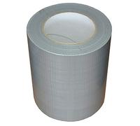 150mm x 50m Extra Wide Silver Waterproof Gaffer Duct Cloth Adhesive Tape Qty 1 Roll
