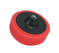 150mm X 50mm Polishing Sponge Red M14 X 2 Thread For Sanders Polishers