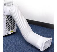 (150mmx1.5m) Air Conditioner Hose Pipe,150mmx2m Venting Duct Extension Kit Universal Flexible Exhaust Hose Pipe Vent Hose