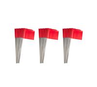 150Pack Marking Flags, Red Yard Flags 15x4x5Inch, Flags, Lawn Flags Markers, Irrigation Flags, Landscape Flags
