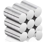 150Pack Neodymium Disc Small Magnets,8x1mm Strong Refrigerator Magnets for Crafts Dry Erase Board Office Fridge, Mini Round Rare Earth Magnets for DIY Building Scientific Models Nail Cutter