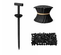 150Pack Nylon Universal Cable Tie Buckle, Zipper Clips for Cars, T Style Zip Ties Button Fixion Tools, Automotive Plastic Rivet Push Pin, Auto Body Parts Trim, Bumper Retainer Fender Liner Door Panel