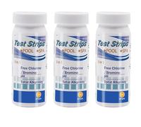 150Pc Hot Tub Test Strips, PH Test Strips Set, Swimming Pool Water Test Paper, Rapid Accurate Measurement of PH Testing, Alkalinity, Chlorine, for Spa Pool Water Testing