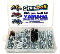 150pc Specbolt Yamaha Banshee Bolt Kit for Maintenance & Restoration OEM Spec Fasteners ATV Quad