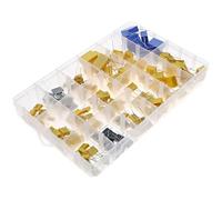 150pcs 150value x 10pcs X2 275VAC Capacitor Assorted kit 0.022uF - 0.68uF Polypropylene film DIY capacitor set IDGTTLDF