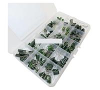 150Pcs 15Values*10PCS Polyester Film Capacitor Kit 0.33NF 2A331J 470NF 2A474J 2A821J 2A102J 2A393J 2A474J ICXLPMC