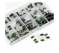 150Pcs 15Values Polyester Film Capacitor Assortment Box Kit 0.33NF 2A331J 470NF 2A474J 2A821J 2A102J 2A393J 2A474J CZAOINCU