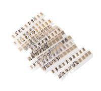 150PCS 1uf-220uf SMD Tantalum Capacitor Assortment Kit A/B Case Tantalum Electrolytic Capacitors 1UF 2.2UF 10UF Capacitors BIANMTSW