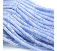 150pcs 2x4mm Natural Purple Agate Tube Beads Loose Flat Round Cylinder Spacer Flat Spacer Stone Beads for Bracelet Earrings Jewelry Making