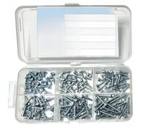 150pcs 304 Stainless Steel For M3 Hex Socket Head Cap Screws and Nuts for Machinery Installation and Woodworking Needs (A)