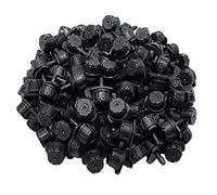 150Pcs Adjustable Irrigation Drippers Sprinklers 1/4 Inch Emitter Dripper Mini Irrigation Sprinklers for Lawn