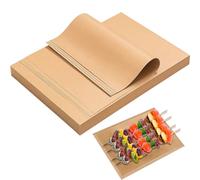 150Pcs Baking Paper Sheets, 20cm x 30cm Greaseproof Paper for Baking, Non-Stick Parchment Paper Sheets, Ideal for Cookies, Grilling, Pizza, and Sandwich Wrapping, Made from Raw Wood Pulp