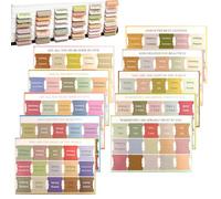 150PCS Bible Tabs for Study Bible, Laminated Bible Stickers, Sticky Index Tabs for Annotating Books, Bible Study Index Tabs Sticky for Old and New Testament Book Accessories ＆ Christian Gifts