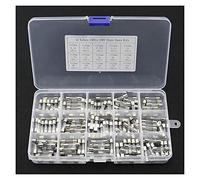 150pcs/Box Glass Tube Fuse Kit Assortment 5x20mm 0.1A/0.2A/0.25A/0.5A/1A/1.5A/2A/3A/4A/5A/8A/10A/12A/15A/20A Fuse Set Protected circuits