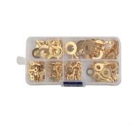 150pcs Brass Ring Cable Lugs Kit for m3 M5 for m6 M8 for m10 Copper Crimp